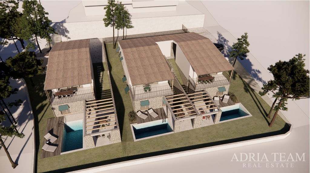 ATRAKTIVNA NOVOGRADNJA – VILA 60m OD MORA – STARIGRAD