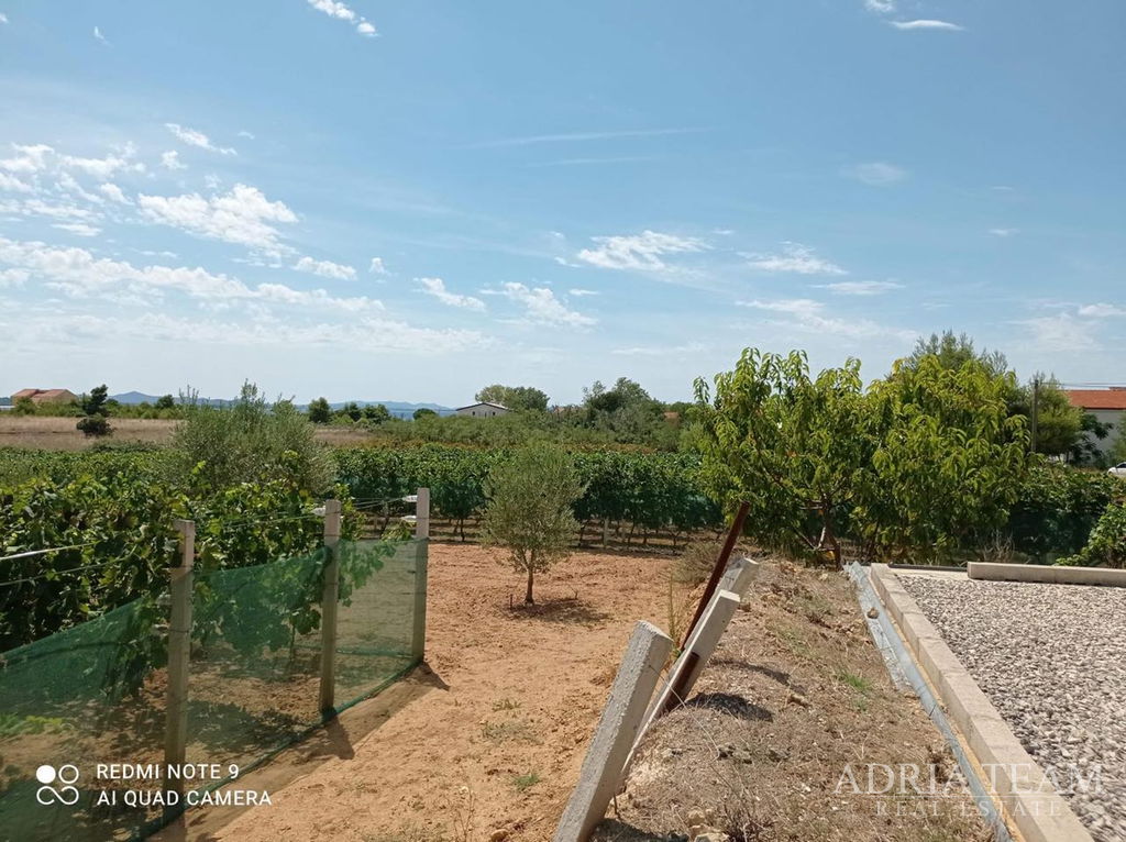 ZEMLJIŠTE S KONOBOM I GARAŽOM – MIRNA LOKACIJA – PRIVLAKA, BILOTINJAK