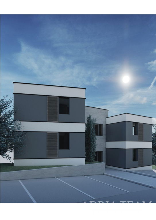 APARTMAN S1 U STAMBENOJ ZGRADI, NOVOGRADNJA, 100m OD MORA - ŠIMUNI, PAG