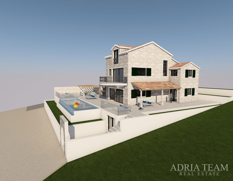 VILA U PRVOM REDU DO MORA - PRIŽBA, KORČULA