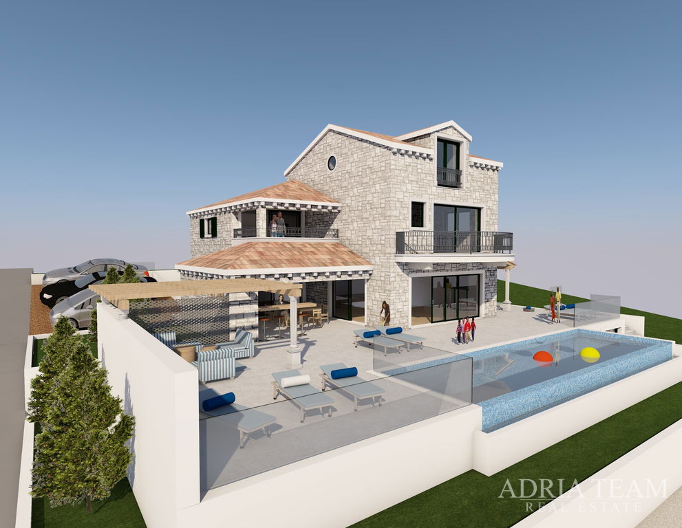 VILA U PRVOM REDU DO MORA - PRIŽBA, KORČULA