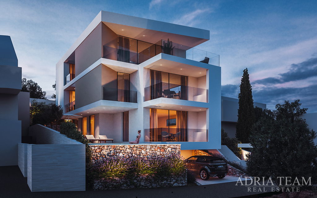 APARTMAN S1 U VILI NA BREŽULJKU, POGLED NA MORE - ROGOZNICA