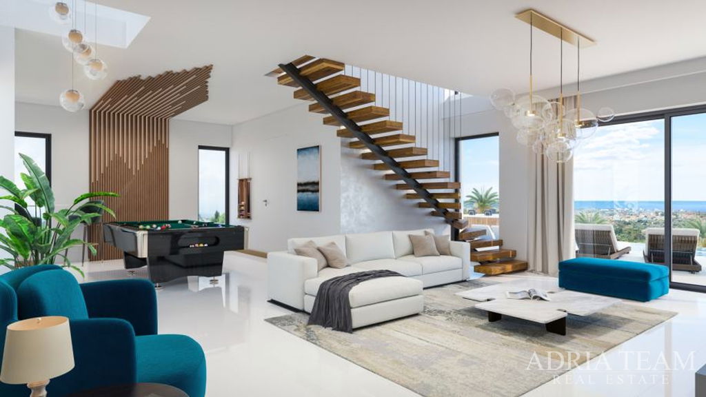 MODERNA VILA S POGLEDOM NA MORE, NOVOGRADNJA - KAŠTELIR