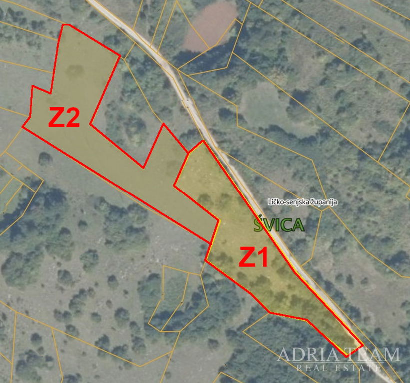 POLJOPRIVREDNA ZEMLJIŠTA, MIRNA I TIHA POZICIJA U SRCU PRIRODE - ŠVICA, OTOČAC