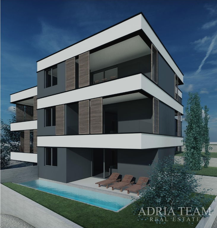 APARTMAN S3 U NOVOGRADNJI, 100m OD MORA I PLAŽE - ŠIMUNI, PAG