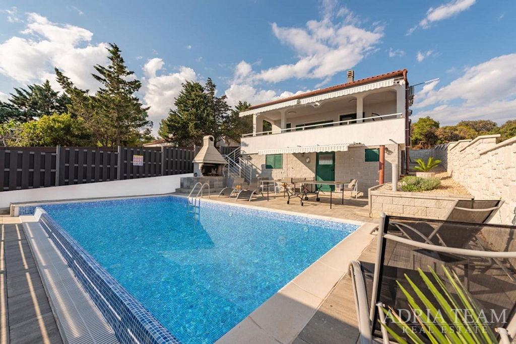 KUĆA + 2 MOBILNE KUĆICE, PRVI RED DO MORA - MANDRE, PAG