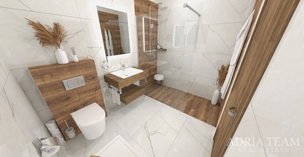 APARTMAN S2 U NIZU, NOVOGRADNJA - PAŠMAN