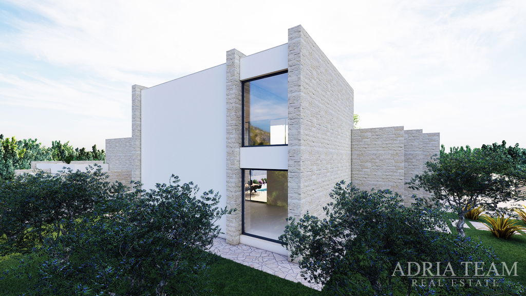 LUKSUZNA VILA, NOVOGRADNJA S POGLEDOM NA MORE - RADOVIN