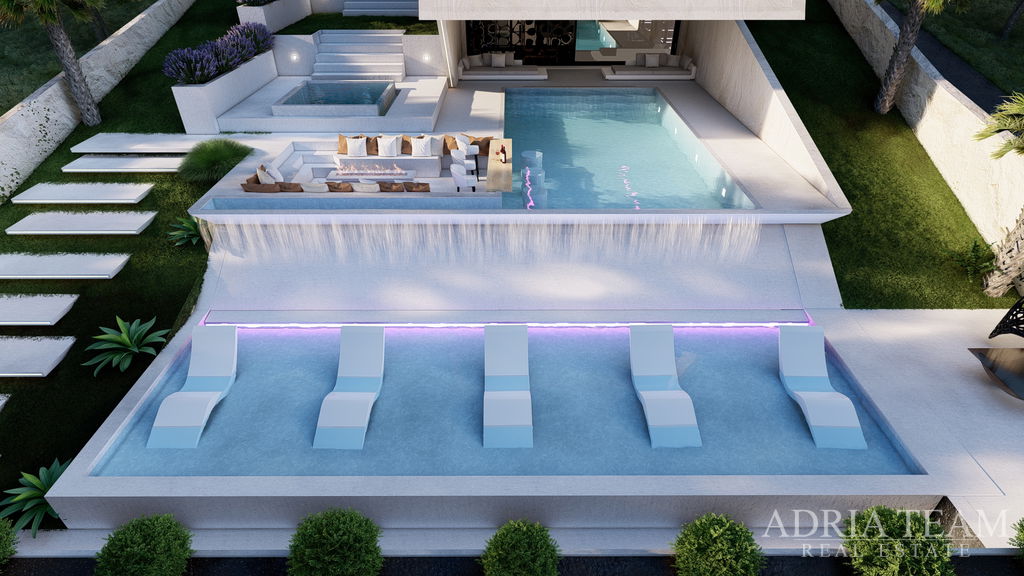 LUKSUZNA JEDINSTVENA VILA S BAZENOM I OTVORENIM POGLEDOM NA MORE - STARIGRAD PAKLENICA