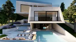 LUKSUZNA JEDINSTVENA VILA S BAZENOM I OTVORENIM POGLEDOM NA MORE - STARIGRAD PAKLENICA nekretnina za prodaju