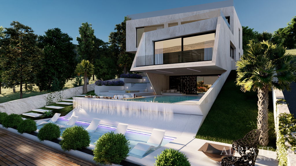 LUKSUZNA JEDINSTVENA VILA S BAZENOM I OTVORENIM POGLEDOM NA MORE - STARIGRAD PAKLENICA