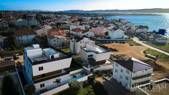 PENTHOUSE UDALJEN 70m OD MORA, NOVOGRADNJA - ZADAR, DIKLO nekretnina za prodaju