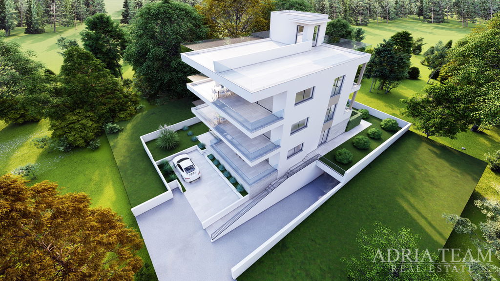 APARTMAN S1 UDALJEN 120m OD MORA, POGLED NA MORE, NOVOGRADNJA - DIKLO, ZADAR