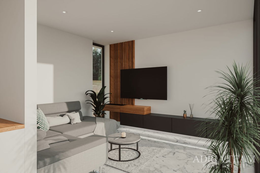 APARTMAN UDALJEN 55m OD MORA, NOVOGRADNJA - VIR