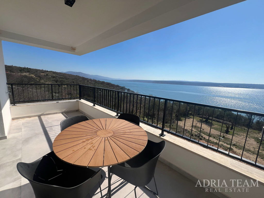 APARTMAN S2, U NOVOJ ZGRADI, OTVORENI POGLED NA MORE - JASENICE, MASLENICA