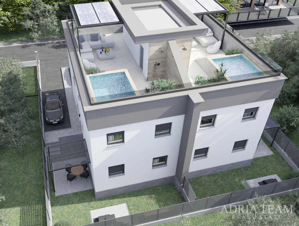 NOVOGRADNJA – 3-SOBAN STAN S DVORIŠTEM – PRIZEMLJE LIJEVO – OTOK VIR