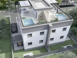 NOVOGRADNJA – 3-SOBAN STAN S DVORIŠTEM – PRIZEMLJE LIJEVO – OTOK VIR nekretnina za prodaju