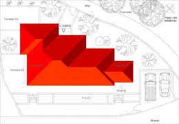 GRAĐEVINSKO ZEMLJIŠTE S PROJEKTOM ZA VILU S BAZENOM, POGLED NA MORE - PREKO, UGLJAN nekretnina za prodaju