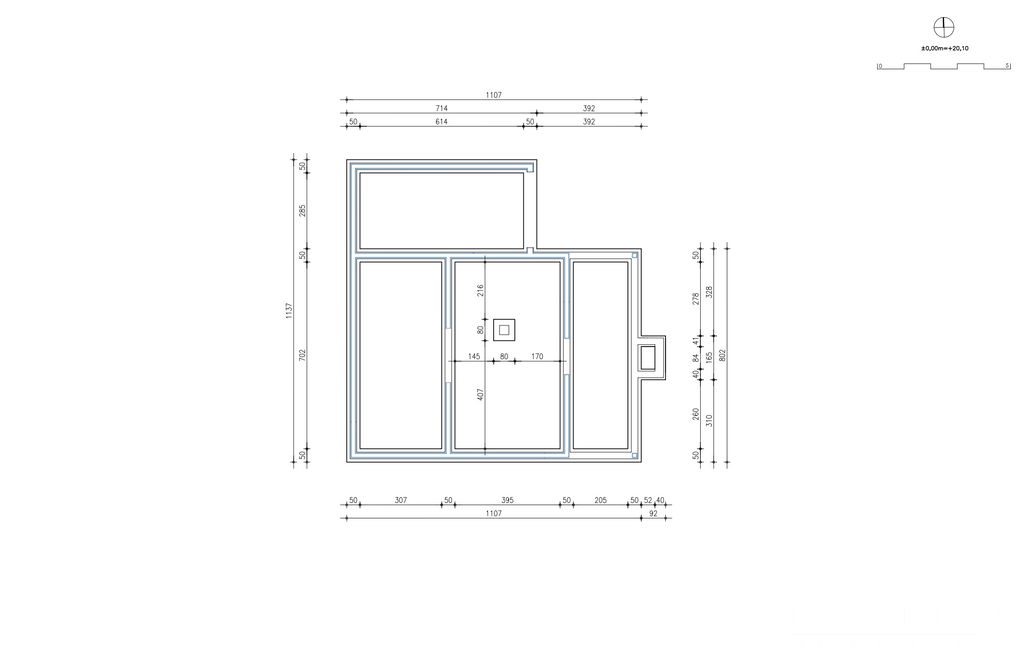 GRAĐEVINSKO ZEMLJIŠTE S GRAĐEVINSKOM DOZVOLOM ZA PROJEKT, 300 m OD MORA - RAŽANAC