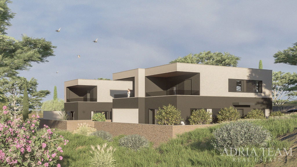 MODERNA ZGRADA - 4 STANA –  300 m od mora - JEZERA, MURTER