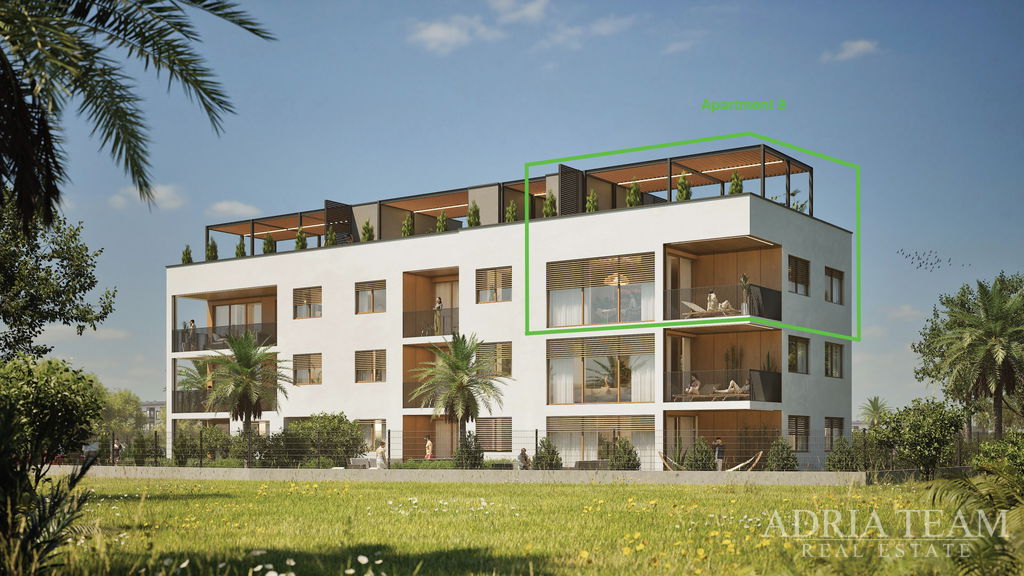 PROSTRAN APARTMAN S KROVNOM TERASOM - NIN, ZADAR
