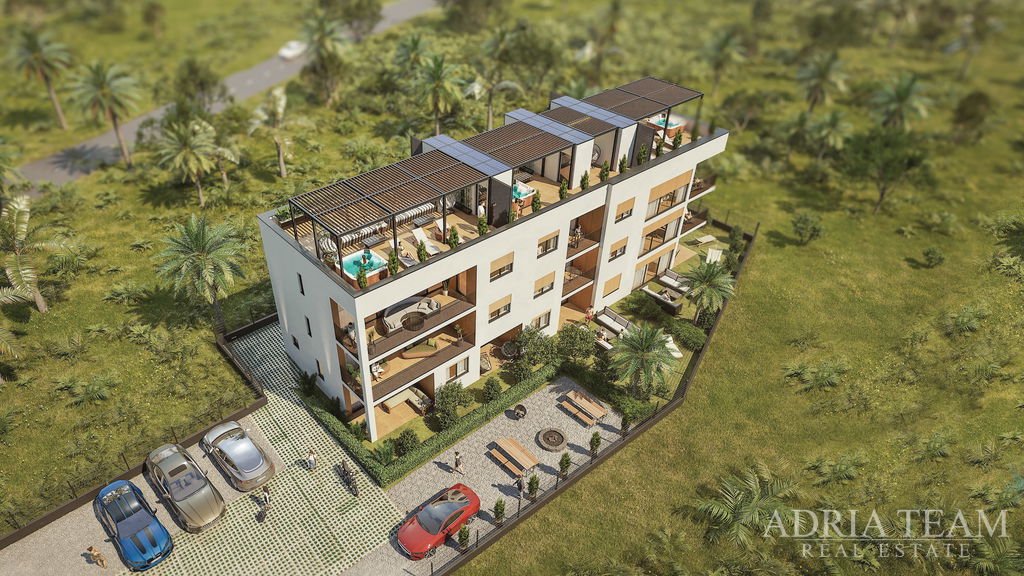 NOVOGRADNJA – 3-SOBNI APARTMAN S TERASOM I 2 PARKIRNA MJESTA – NIN, ZADAR