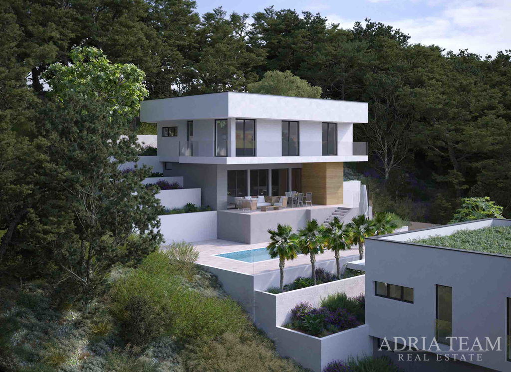 GRAĐEVINSKO ZEMLJIŠTE 363m2 S PROJEKTOM VILE - NOVIGRAD, ZADAR