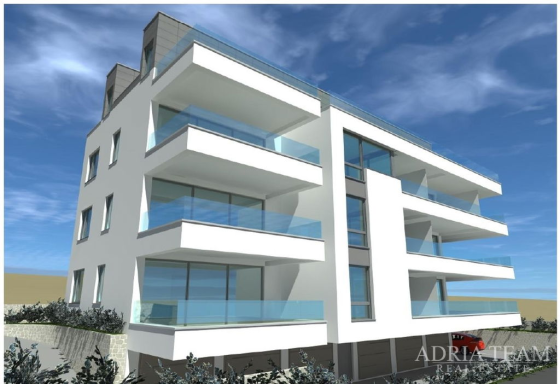 ATRATIVNA NOVOGRADNJA – DVOETAŽNI APARTMAN S DVIJE TERASE – POVLJANA, PAG nekretnina za prodaju