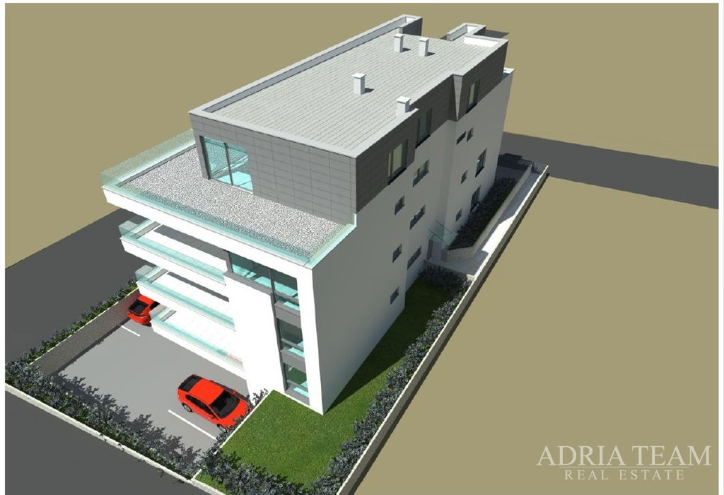 ATRATIVNA NOVOGRADNJA – DVOETAŽNI APARTMAN S DVIJE TERASE – POVLJANA, PAG