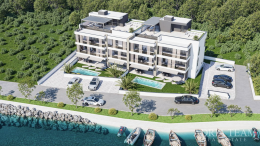 LIJEP APARTMAN NOVOGRADNJA, PRVI RED DO MORA - ZATON, NIN nekretnina za prodaju