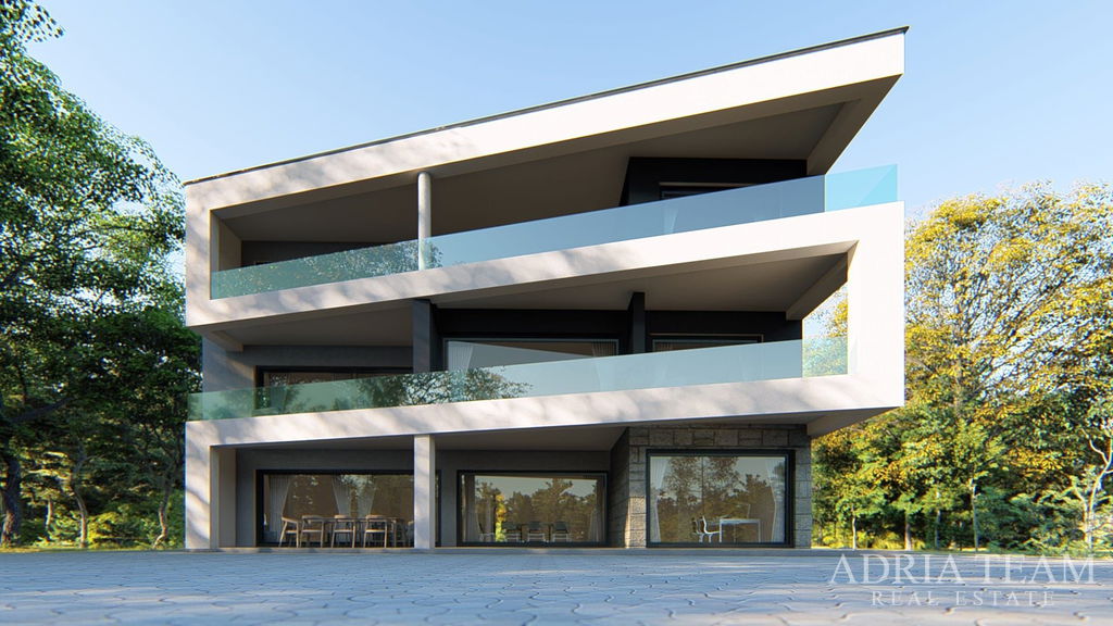 EKSKLUZIVAN PENTHOUSE U PRVOM REDU DO MORA – JUŽNA STRANA OTOKA VIRA