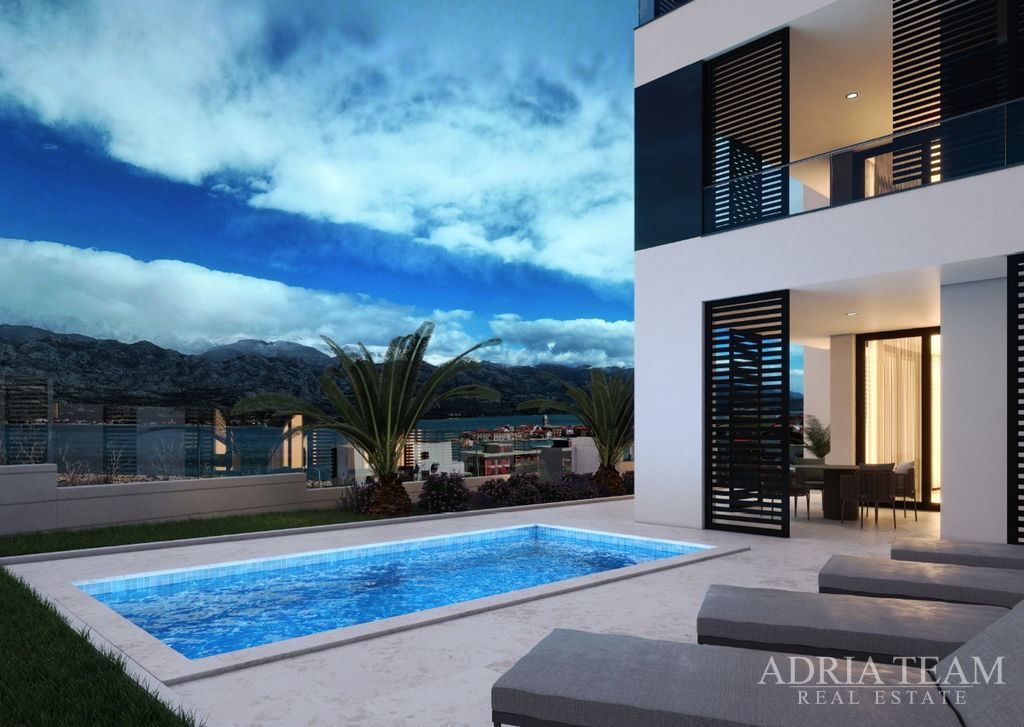 APARTMAN E2 S POGLEDOM NA MORE I PLANINE - VINJERAC