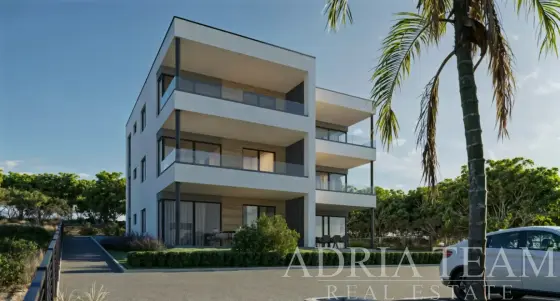 APARTMAN S5 – PENTHOUSE S PANORAMSKIM POGLEDOM NA MORE – MANDRE, PAG nekretnina za prodaju
