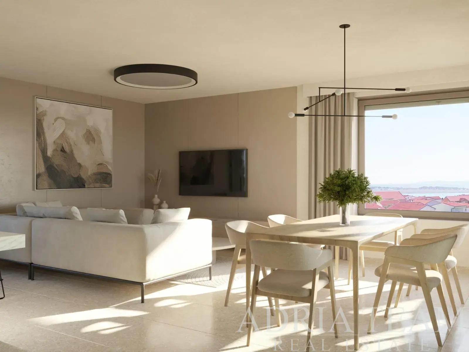 PENTHOUSE S PREKRASNIM POGLEDOM NA MORE - POVLJANA, PAG