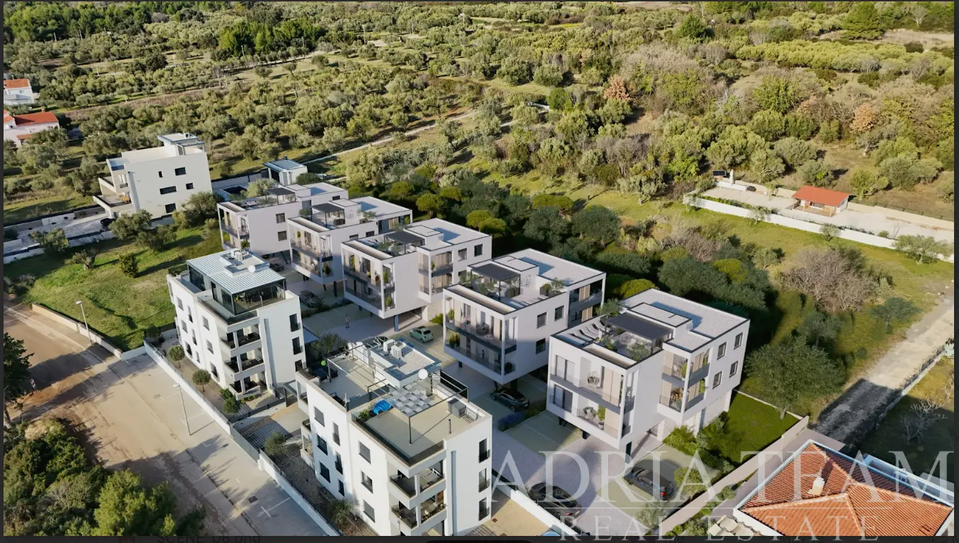 PENTHOUSE APARTMAN A4 S PROSTRANOM KROVNOM TERASOM – KOŽINO, ZADAR