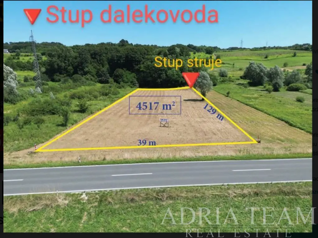 ZEMLJIŠTE S INVESTICIJSKIM POTENCIJALOM – ZABOK