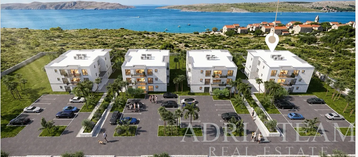 EKSKLUZIVNA INVESTICIJSKA PRILIKA – PROJEKT STAMBENOG NASELJA S GRAĐEVINSKIM DOZVOLAMA – POVLJANA, OTOK PAG